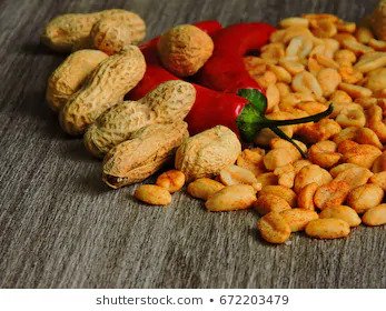 spicy peanuts