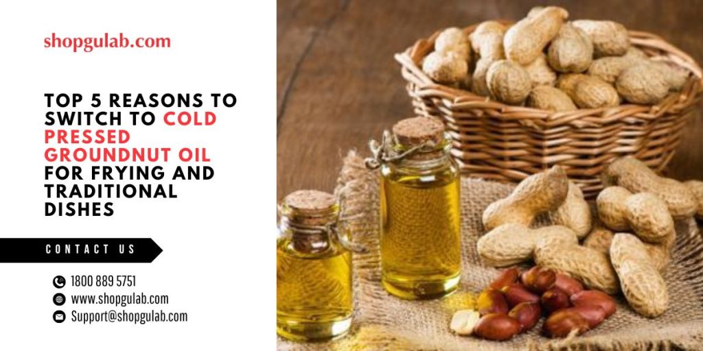 cold pressed groundnut oil