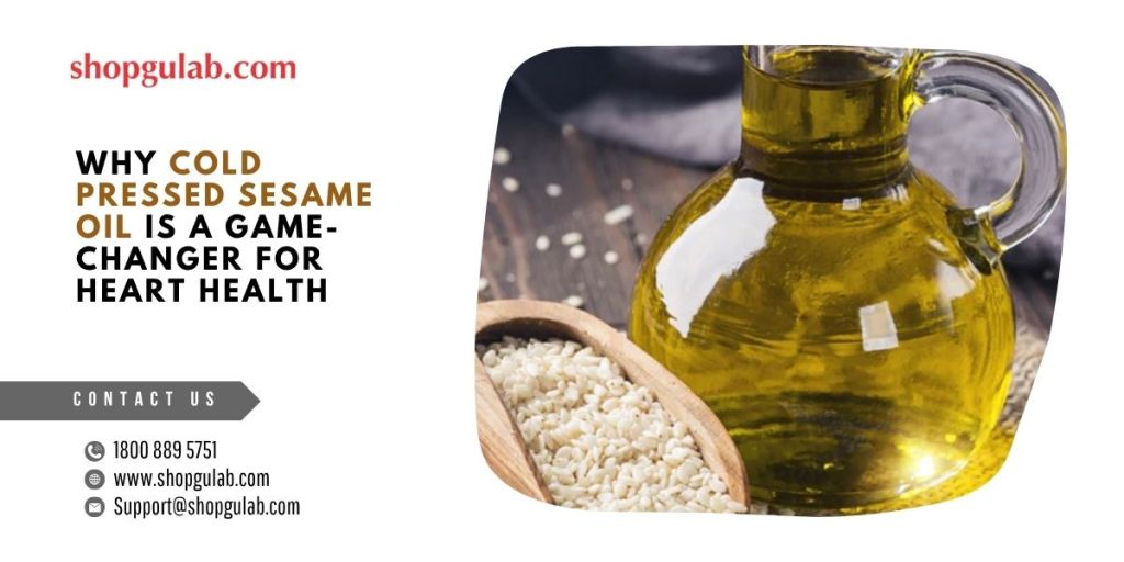 cold pressed sesame seed oil