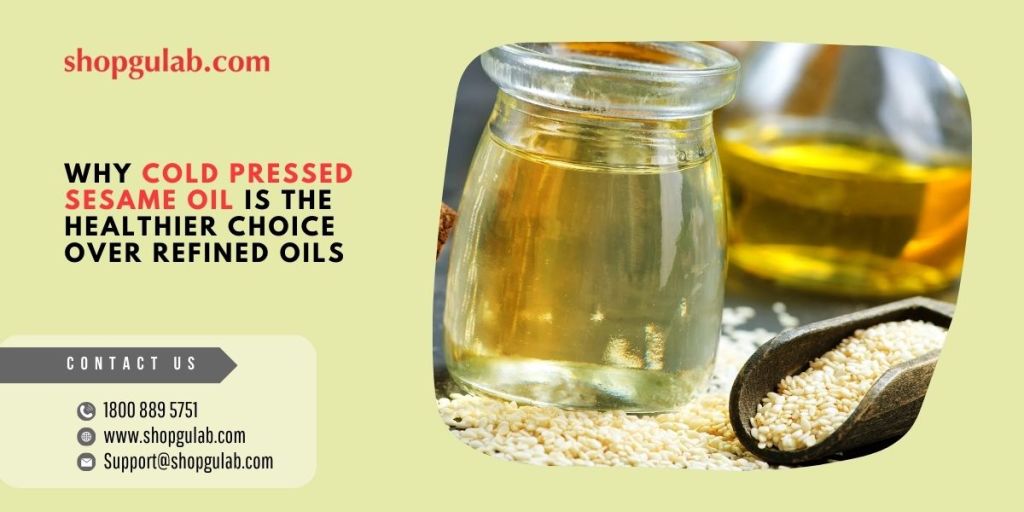 Cold Pressed Sesame Oil