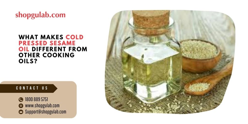 Cold Pressed Sesame Oil 