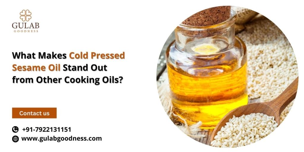 Cold Pressed Sesame Oil