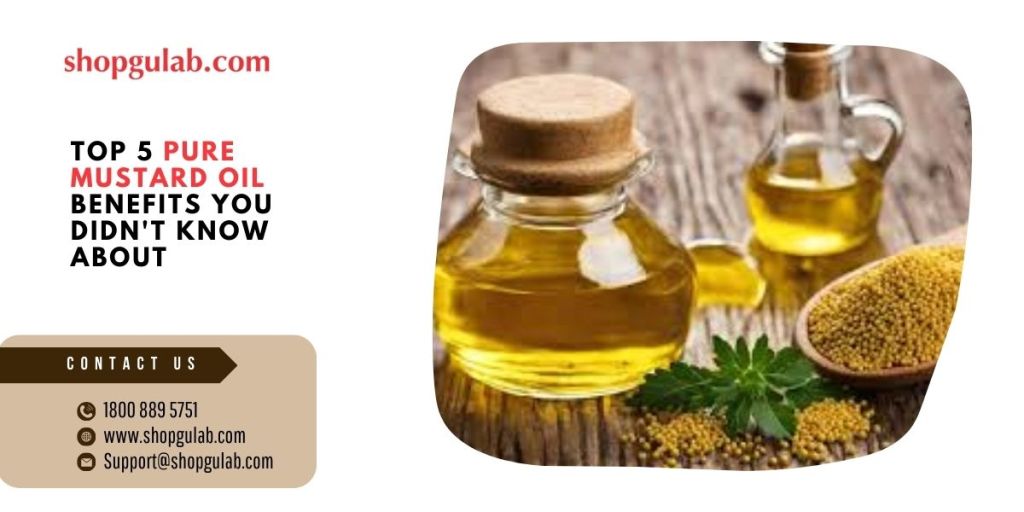 Pure mustard oil