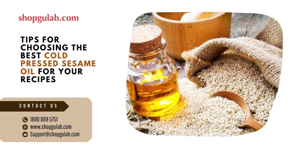 Cold Pressed Sesame Oil 