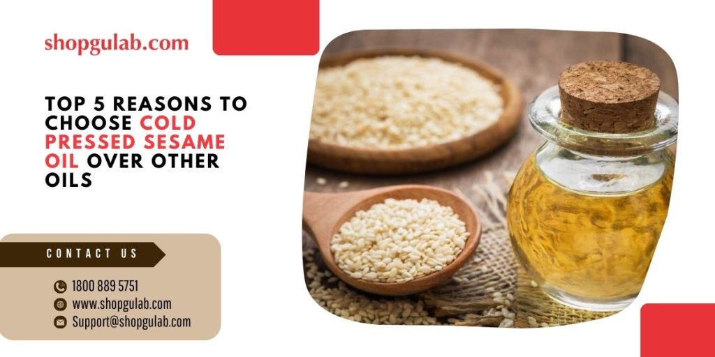 Cold Pressed Sesame Oil 