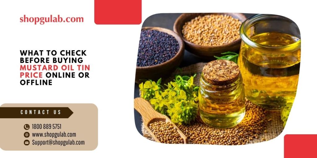 Mustard Oil Tin Price