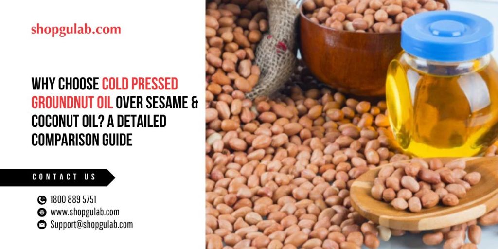 Cold Pressed Groundnut Oil