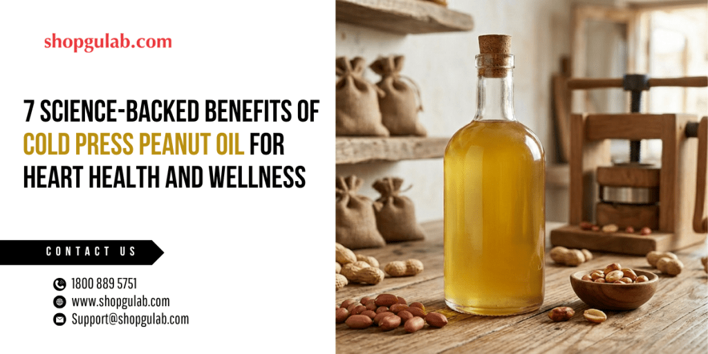cold press peanut oil