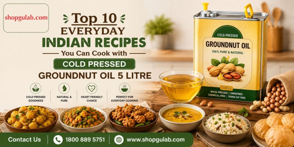cold pressed groundnut oil 5 litre