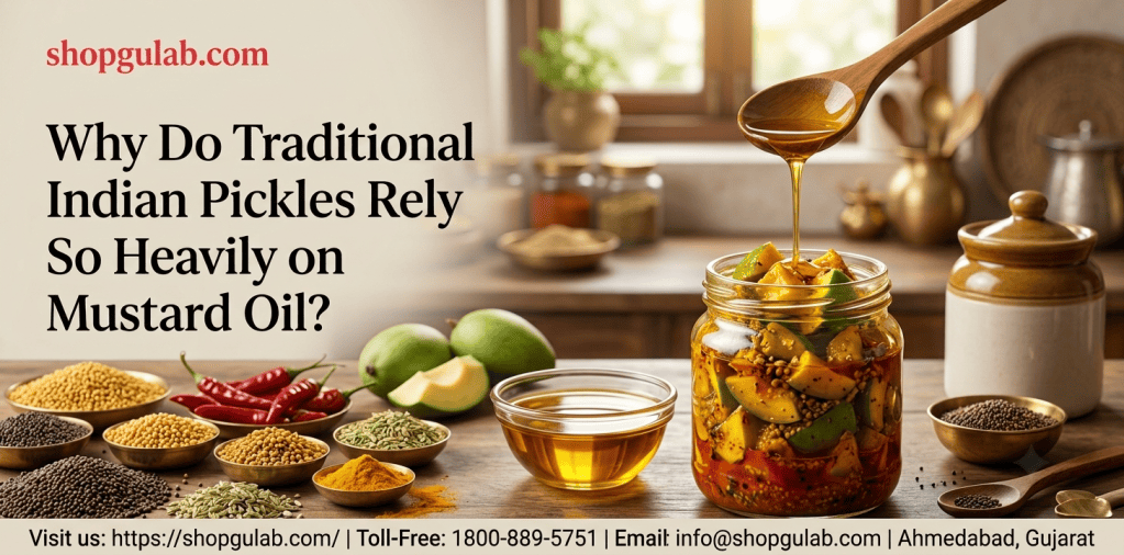 Traditional Indian mango pickle